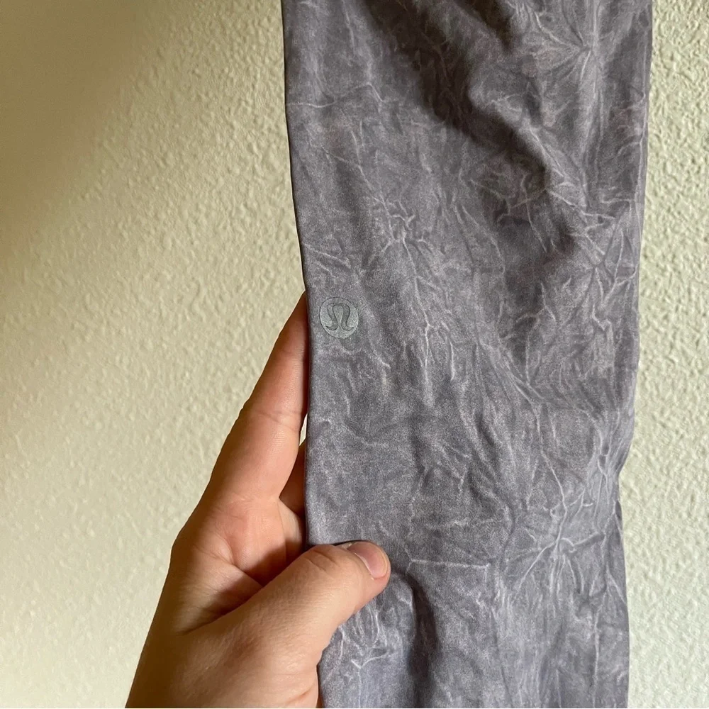 Lululemon Fast and Free Tight II 25” Ice Dye Non-Reflective Leggings Size 6